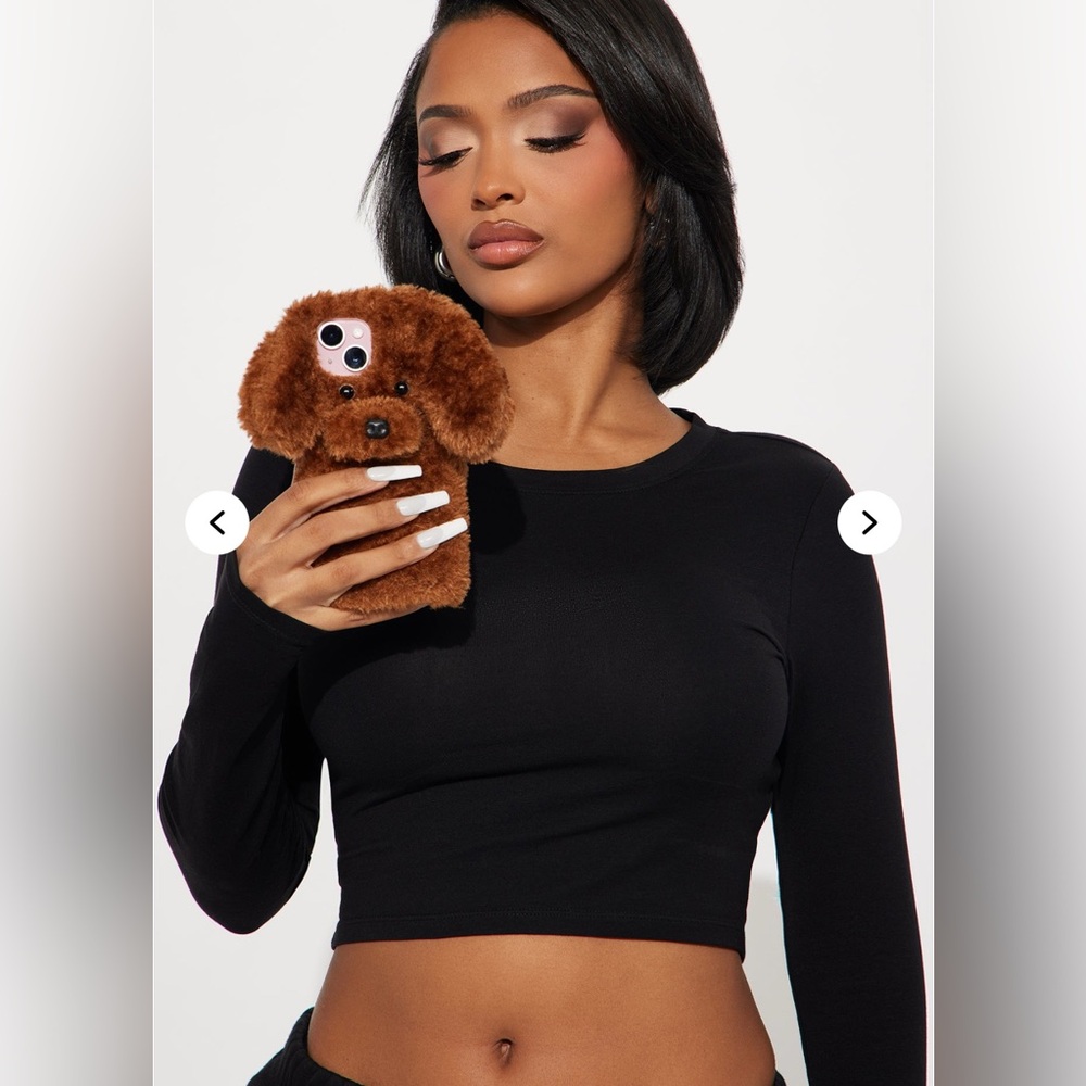 Fashion Nova Adorable Puppy Love IPhone 15 Phone Case NEW!!🐾 - Picture 3 of 5